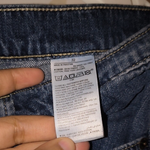 Banana Republic | Indigo Wide Leg Jeans - Picture 3 of 7